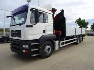 MAN TGA 26 320-CAMIONES GRUAS