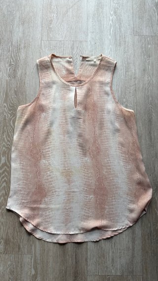 Blusa Fluida Violeta by Mango Beige