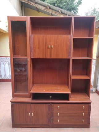 Mueble de salón de madera