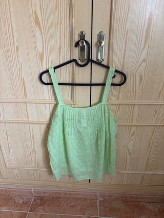 Blusa Verde de Tirantes