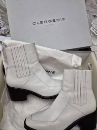 Botines Clergerie Blancos