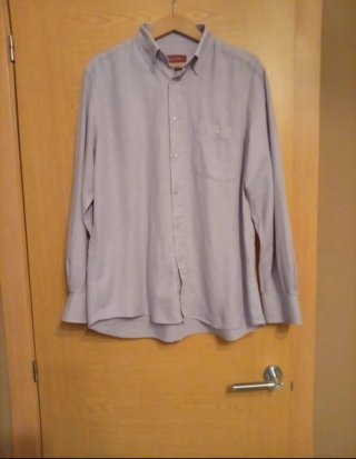Camisa manga larga lila Emidio Tucci