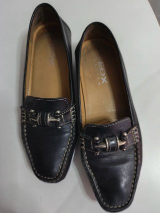 Mocasines Geox de Piel Marrón