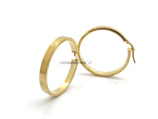 argollas plata 925mm