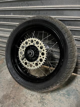 Llanta Trasera Supermotard Honda Dominator 650