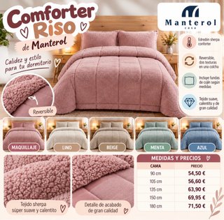 Colcha para cama Manterol