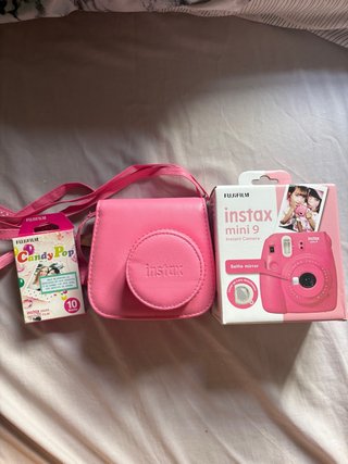 Cámara Fujifilm Instax Mini 9 Rosa