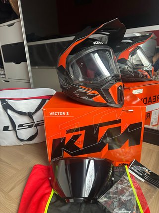 Casco LS2 Explorer KTM