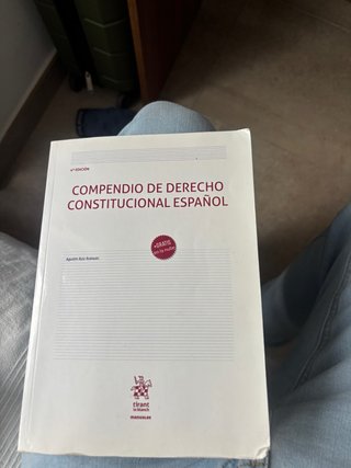 Compendio Derecho Constitucional Español