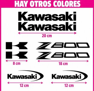 Set de Adhesivos Kawasaki Z800