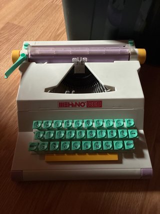 Máquina de escribir infantil mehano red