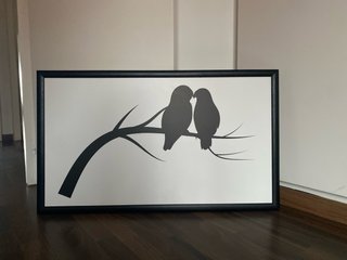 Cuadro de Pájaros Minimalista