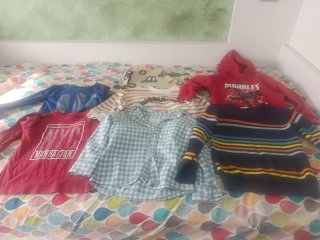 Lote de 7 prendas de ropa para niño