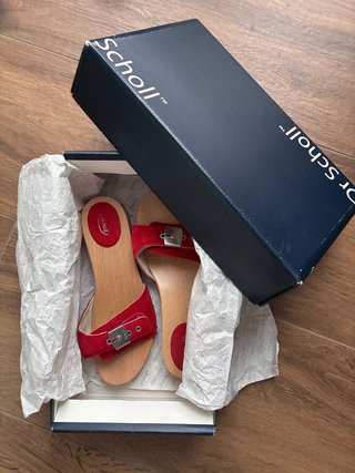 Sandalias Rojas Scholl Talla 38