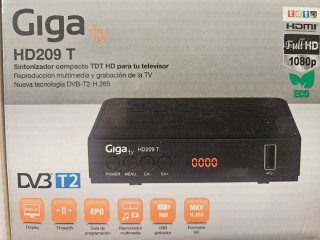 Sintonizador TDT HD GigaTV HD209 T