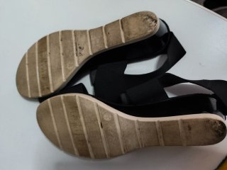 Sandalias Hispanitas Negras Talla 38