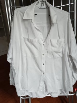Camisa Blanca Zara