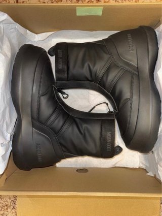 Botas Moon Boot Luna Zip Negras Talla 40