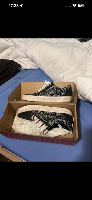 Vans Old Skool Black Paisley