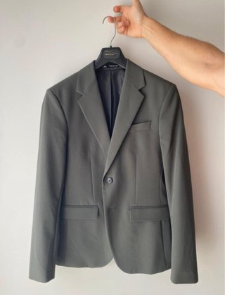 Traje Zara Man Verde