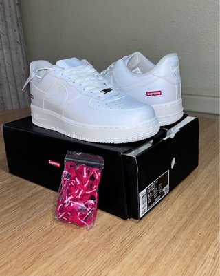 Nike Air Force 1 Supreme Blancas Talla 43