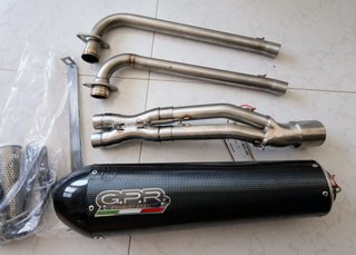Linea de escape completa Yamaha T-Max 500 2008/11
