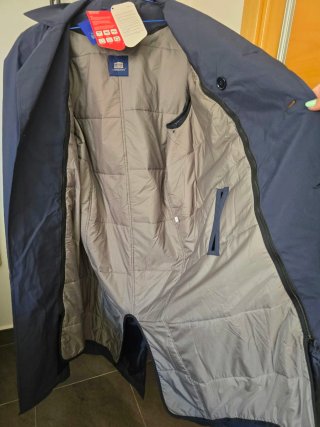Gabardina Azul Partenon