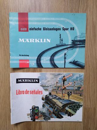 MARKLIN H0 2 Catálogos de Vías 0321 y Señales 0343