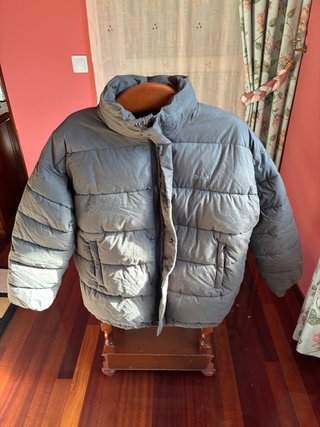 Chaqueta de Plumas Schott Gris Caqui Talla XL