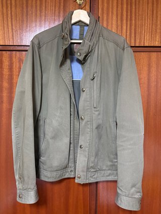 Abrigo Massimo Dutti Verde Oliva