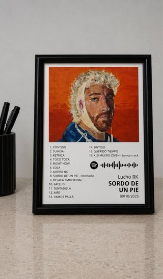 Cuadro Lucho RK - Sordo de un pie