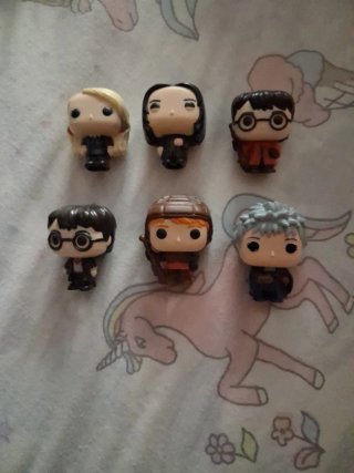 Set de 6 Figuras Harry Potter Kinder Joy
