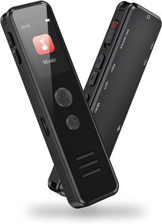 Grabadora de Voz 64GB con pantalla