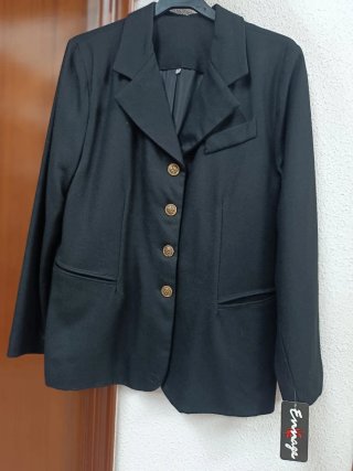 Americana de Señora Negra Talla M