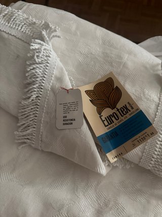 2 Colchas Vintage de Algodón Blanca