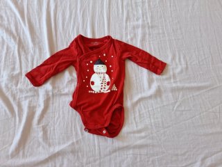 Body bimbo rosso 4 mesi