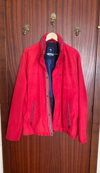Cortavientos Rojo Old Taylor