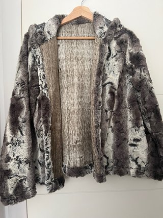 Chaqueta de pelo sintético