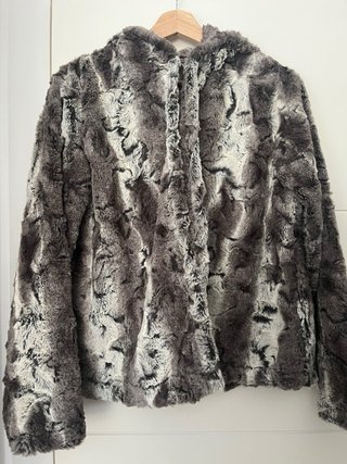 Chaqueta de pelo sintético