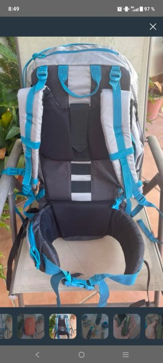 Mochila de Senderismo y Camping 50L quechua 37