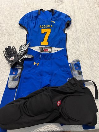 Equipación Fútbol Americano Under Armour Talla L