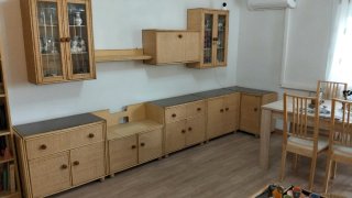 Mueble de Salón de Mimbre
