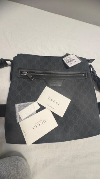Bolso Bandolera Gucci Supreme GG Negro
