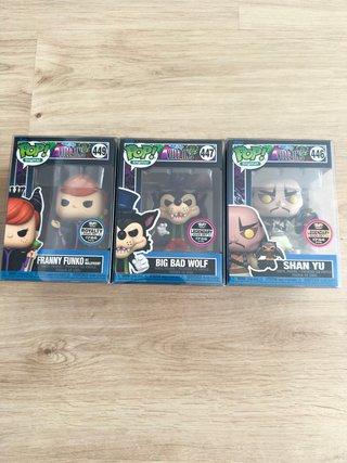 Set 3 Figuras Funko Pop! Villanos Disney