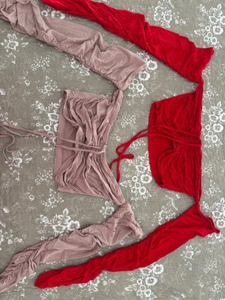 Set de 2 Tops con Mangas Largas