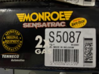 2 Amortiguadoresv traseros Monroe, ref. S5087