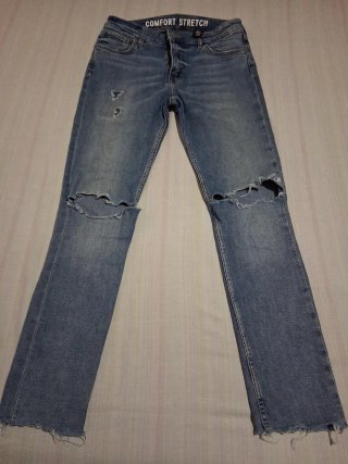 Pantalón vaquero hombre azul