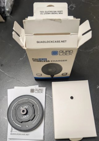 Cargador Inalámbrico Quad Lock Mag Head