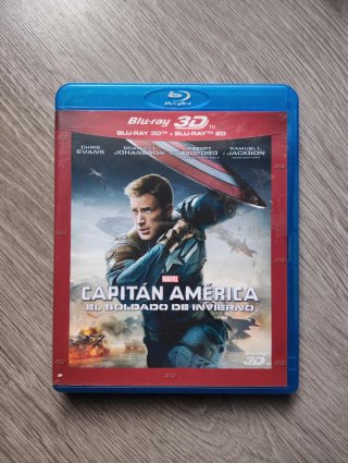Capitán América: El Soldado de Invierno Blu-ray 3D