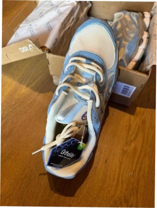 Zapatillas ASICS Gel-NYC Cream Arctic Sky Talla 42